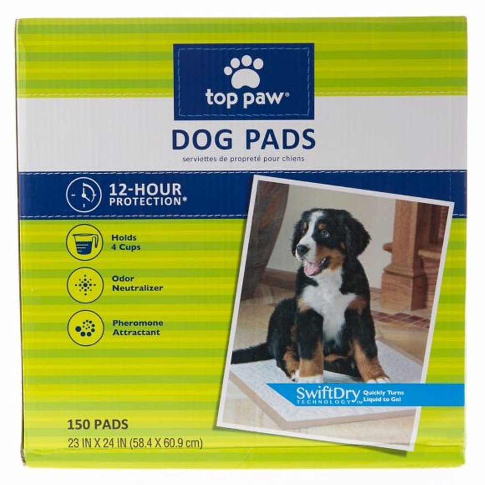 Top Paw tapetes absorbentes para perros ofrecen protección interior y control de olores.