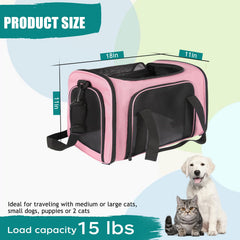 Top tasta transportín resistente a arañazos para mascotas activas.