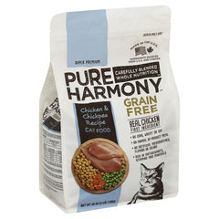 Topco Pure Harmony: comida para gatos sin granos con pollo y garbanzos, para dietas sensibles.