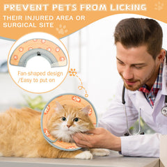 Cono ajustable para gato de Toptakeit, ajuste seguro.
