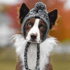 Gorro Tosuua con agujeros para orejas,Rose gris, ajuste cómodo.