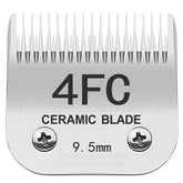 TRAH 4FC hoja para perros con corte de 9,5 mm para un acabado suave.
