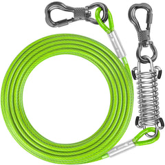 Tresbro cable con resorte amortiguador para juegos al aire libre seguros.