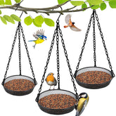 Trieez alimentador de aves cuelga jardín, atrae aves silvestres