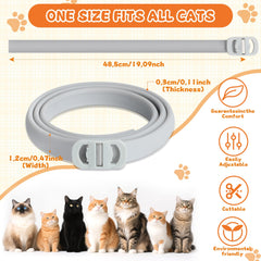 Trihood collar-gato confort-diseño-suave: piel suave y pelaje sin irritación.