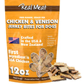 TRMC bocaditos real carne venado, snack premium para perros y entrenamiento