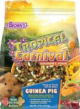 Comida para cobayas Tropical Carnival en bolsa, fortificada en vitaminas para el uso diario