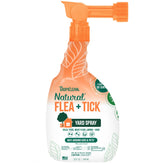 TropiClean botella exterior para controlar pulgas y garrapatas en el jardín.