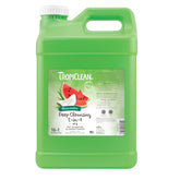 TropiClean champú 2 en 1 para perros, vertido para lavado rápido.