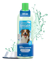 TropiClean Fresh Breath: vertido de la botella para blanqueamiento suave en perros.