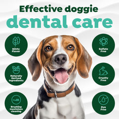 TropiClean kit-oral para perros, elimina placa y tartar.