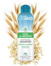 TropiClean OxyMed hipoalergénico para perros, limpieza suave y cuidadosa.