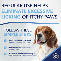 TropiClean OxyMed: enzimas activas para patitas limpias y cuidadas