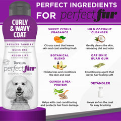 TropiClean Perfect Fur: fórmula suave para cachorros y piel sensible