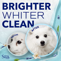 TropiClean Spa: eliminador de olores para perros, deja un aroma fresco sin irritar ojos.