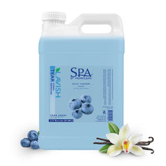TropiClean Spa: botella de removedor de manchas lagrimales, suaviza la decoloración y deja el pelaje más claro.