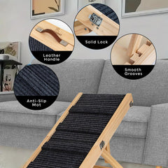Rampa Tropiczest plegable y ligera para transporte sencillo.