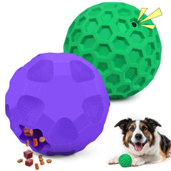 Pelota chirriante TROUSKAIG para perros, estimula juego activo