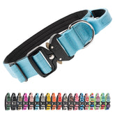 Collar táctico TSPRO con asa de control para perros grandes, agarre seguro durante paseos.