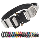 Collar táctico TSPRO con asa integrada para control cómodo durante paseos.