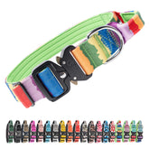 Collar táctico TSPRO con mango para control cómodo durante paseos intensos.