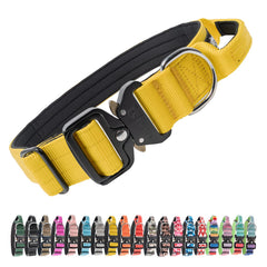 TSPRO collar táctico con manija de control para paseos más seguros y firmes.