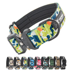 TSPRO collar táctico con parche de ánimo para paseos y personalización.