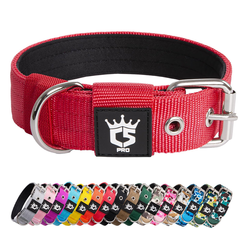 Collar táctico TSPRO 1.25 pulgadas con hebilla de metal para mayor durabilidad.