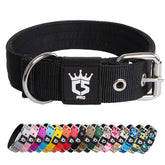 Collar táctico TSPRO para perro, 1,25 pulg., cómodo para razas pequeñas