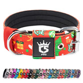 Collar táctico TSPRO con hebilla metálica para mayor seguridad en paseos.