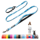 TSPRO correa manos libres 3 en 1 camuflaje azul para caminar con libertad y control.
