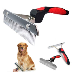 Tsxurepaw cepillo grande para pelo largo con dientes redondeados para un cepillado suave.