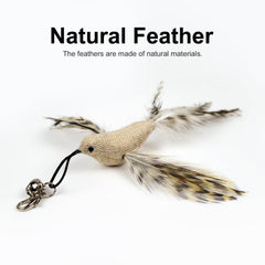 TTcat plumas-juguete-aves-simuladas ligeras para juegos diarios