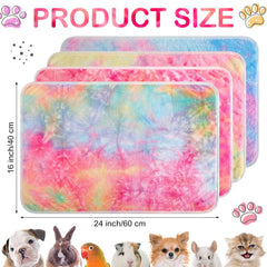 Kit Tudomro de 8 mantas para mascotas, ideal para jaulas.