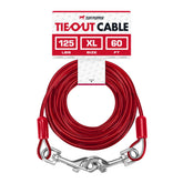 Tuff Pupper cable amarre perro 60 pies libertad controlada en exteriores