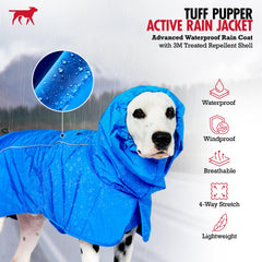 Capucha ajustable de la capa Tuff Pupper para perro