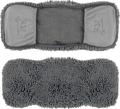 Toalla microfibra chenille Tuff Pupper, altamente absorbente para mascotas tras baño.