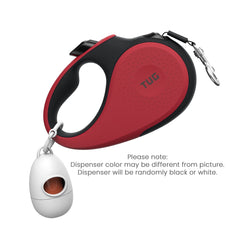 TUG 360°: dispensador de bolsas integrado para limpieza rápida.