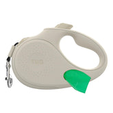 Correa TUG Oval sin enredos con mango ergonómico para paseos cómodos.