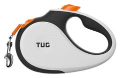 Correa retráctil TUG XL 360 extendida para paseos largos con control seguro.