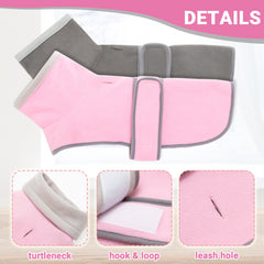 TUKOAW Dog Coat ajuste cintura con gancho y lazo: seguro y cómodo
