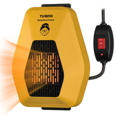 TURBRO DH800A calentador para jaula de perro, montado en pared, ofrece calor cómodo para perros y otros pequeños.