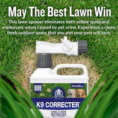 Turf Titan K9 Correcter perros-jugando en césped seguro.