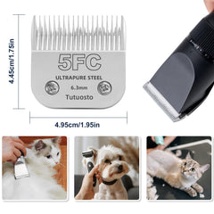 Tutuosto recambio compatible con Andis, Wahl y Oster para tus máquinas de recorte.