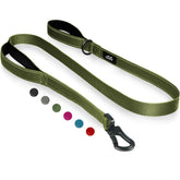 TwoEar correa para perro con asa doble acolchada para mayor comodidad durante paseos