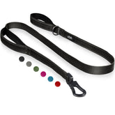 TwoEar correa de perro 6ft con dos manos acolchadas para paseos cómodos