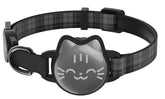 Typecase collar airetag impermeable para gatos, mayor seguridad y visibilidad nocturna.