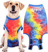 Uadonile traje de recuperación para perro esterilización, cómodo y ajustable.