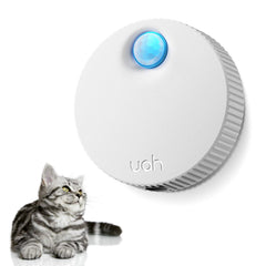 Desodorizador uahpet para arena de gato en encendido, mantiene la frescura del ambiente.