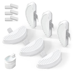 uahpet filtros 6-pack para fuente 67oz, filtran pelo y metales, agua más limpia